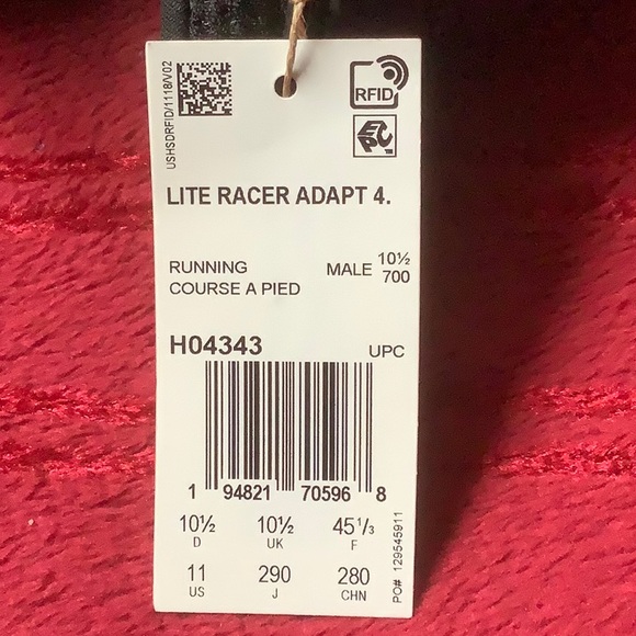 Adidas Men’s Lite Running Shoes - Picture 4 of 4